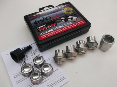 Locking wheel nuts fit - wheel, ford
